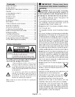 Preview for 17 page of CONTINENTAL EDISON CELED490316B3 Operating Instructions Manual