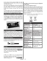 Preview for 49 page of CONTINENTAL EDISON CELED490316B3 Operating Instructions Manual