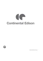 Предварительный просмотр 43 страницы CONTINENTAL EDISON CELED494K1018B7 User Manual