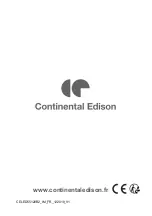 Preview for 92 page of CONTINENTAL EDISON CELED55120B2 User Manual