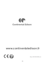 Предварительный просмотр 73 страницы CONTINENTAL EDISON CELED55KCURVB2 User Manual