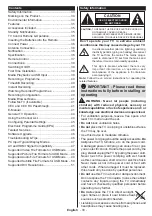 Preview for 34 page of CONTINENTAL EDISON CELED55S0116B3 Operating Instructions Manual