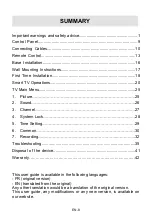 Preview for 54 page of CONTINENTAL EDISON CELED58S0419B2 User Manual