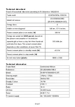 Preview for 83 page of CONTINENTAL EDISON CELED58S0419B2 User Manual