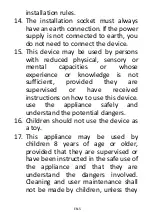 Preview for 26 page of CONTINENTAL EDISON CEME20BI User Manual