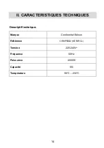 Preview for 14 page of CONTINENTAL EDISON CEMF55B2 User Manual