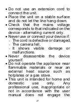 Preview for 27 page of CONTINENTAL EDISON CEMF55B2 User Manual