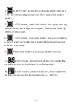 Preview for 34 page of CONTINENTAL EDISON CEMF60DIG Instruction Booklet