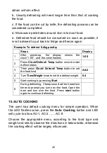 Предварительный просмотр 47 страницы CONTINENTAL EDISON CEMO23CGBM Instruction Manual