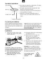 Preview for 18 page of CONTINENTAL EDISON CEMOAC930S Instruction Manual