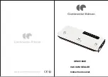 CONTINENTAL EDISON CEMV100W Instruction Booklet предпросмотр