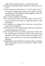 Preview for 11 page of CONTINENTAL EDISON CEPA100IN Instruction Manual