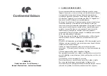 Preview for 1 page of CONTINENTAL EDISON CERM600B Instruction Manual