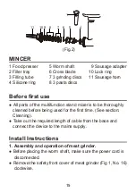 Preview for 16 page of CONTINENTAL EDISON CERP1000GB Instruction Manual