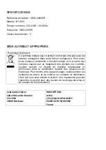 Preview for 4 page of CONTINENTAL EDISON CESC2400DIF Instruction Manual