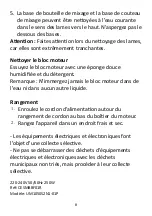 Preview for 8 page of CONTINENTAL EDISON CESMBBF01R Instruction Booklet