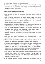 Preview for 22 page of CONTINENTAL EDISON CETDSB40B4 Instruction Booklet