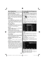 Предварительный просмотр 57 страницы CONTINENTAL EDISON CETVLED23FHDV3 Operating Instructions Manual