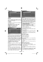 Предварительный просмотр 84 страницы CONTINENTAL EDISON CETVLED23FHDV3 Operating Instructions Manual