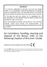 Preview for 32 page of CONTINENTAL EDISON CEVCSFBF User Manual