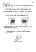 Preview for 20 page of CONTINENTAL EDISON CEVCWBA Instruction Booklet