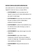 Preview for 2 page of CONTINENTAL EDISON LA NOUVELLE CAVE CECWC14BC Instruction Booklet