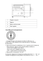 Preview for 11 page of CONTINENTAL EDISON LA NOUVELLE CAVE CECWC14BC Instruction Booklet