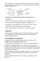 Preview for 12 page of CONTINENTAL EDISON LA NOUVELLE CAVE CECWC14BC Instruction Booklet