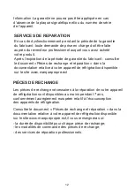 Preview for 13 page of CONTINENTAL EDISON LA NOUVELLE CAVE CECWC14BC Instruction Booklet