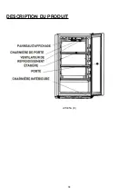 Предварительный просмотр 10 страницы CONTINENTAL EDISON LA NOUVELLE CAVE CECWC36B Instruction Booklet