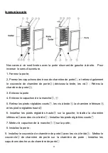 Предварительный просмотр 11 страницы CONTINENTAL EDISON LA NOUVELLE CAVE CECWC36B Instruction Booklet