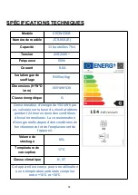 Предварительный просмотр 12 страницы CONTINENTAL EDISON LA NOUVELLE CAVE CECWC36B Instruction Booklet