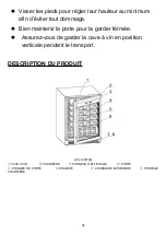 Предварительный просмотр 10 страницы CONTINENTAL EDISON La Nouvelle Cave CECWC52BE Instruction Booklet