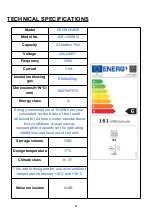 Предварительный просмотр 27 страницы CONTINENTAL EDISON La Nouvelle Cave CECWC52BE Instruction Booklet