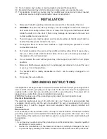 Предварительный просмотр 4 страницы Continental Electric CE21111 Instruction Manual