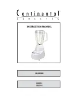 Continental Electric CE22151 Instruction Manual preview