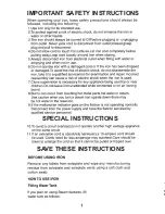 Предварительный просмотр 2 страницы Continental Electric CE23161 Instruction Manual