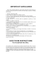 Preview for 2 page of Continental Electric CE23309 User Manual