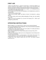 Preview for 3 page of Continental Electric CE23309 User Manual