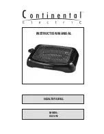 Preview for 1 page of Continental Electric CE23751 Instruction Manual