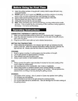 Preview for 4 page of Continental Electric CE23751 Instruction Manual