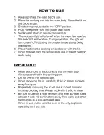 Preview for 8 page of Continental Electric CE35409 Instruction Manual