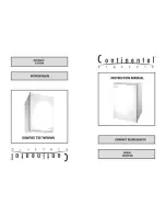 Preview for 1 page of Continental Electric CECR61431 Instruction Manual