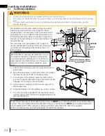 Preview for 32 page of Continental Fireplaces 46 Series Installation And Operation Manual