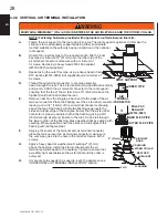 Preview for 28 page of Continental Fireplaces B36NTR Installation And Operating Instructions Manual