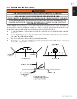 Preview for 31 page of Continental Fireplaces B36NTR Installation And Operating Instructions Manual