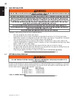 Preview for 34 page of Continental Fireplaces B36NTR Installation And Operating Instructions Manual