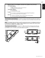 Preview for 37 page of Continental Fireplaces B36NTR Installation And Operating Instructions Manual