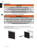 Preview for 52 page of Continental Fireplaces B36NTR Installation And Operating Instructions Manual