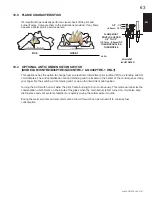 Preview for 63 page of Continental Fireplaces B36NTR Installation And Operating Instructions Manual